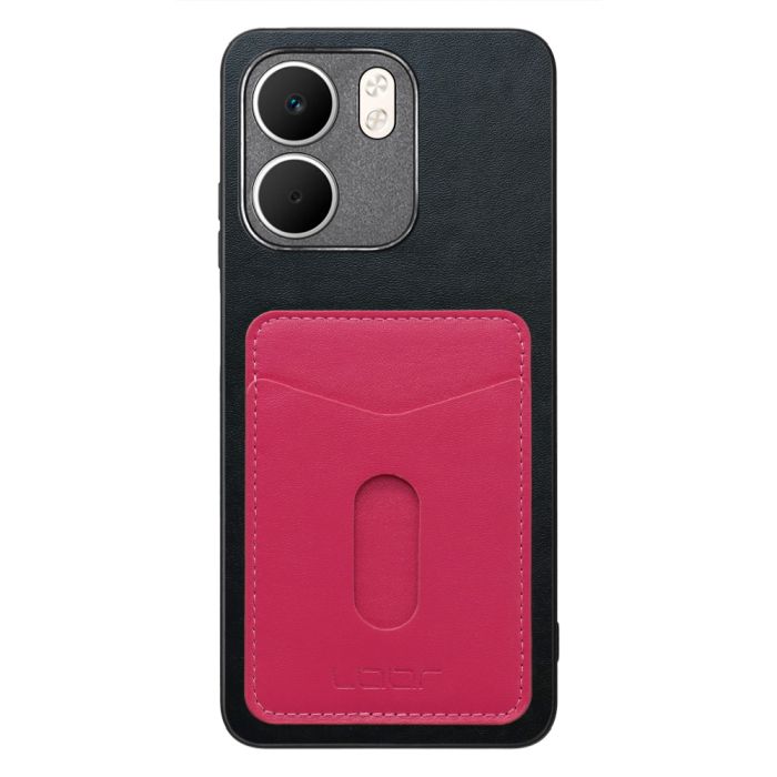 [ LOOF PASS-SHELL スライド] OPPO A5x オッポ スマホケース 背面 ケース カバー ハードケース カード収納 カードホルダー ストラップホール [ OPPO A5x 用 ]