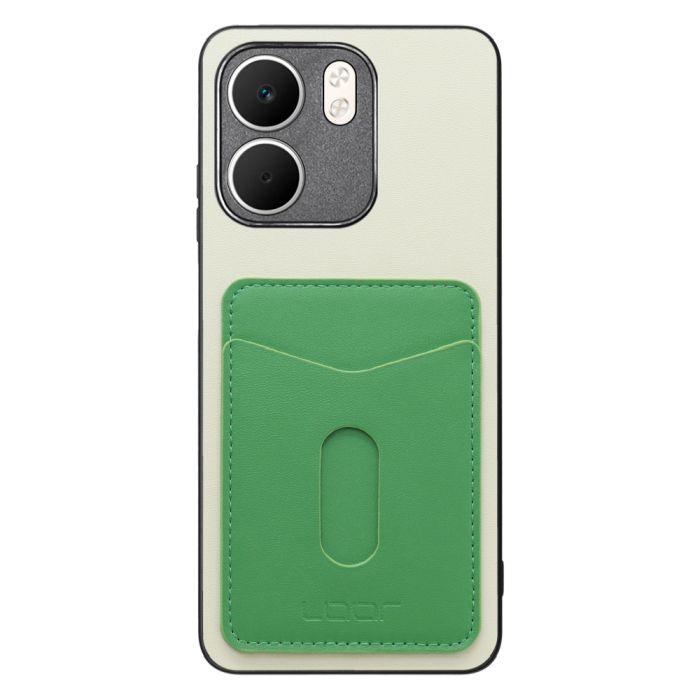 [ LOOF PASS-SHELL スライド] OPPO A5x オッポ スマホケース 背面 ケース カバー ハードケース カード収納 カードホルダー ストラップホール [ OPPO A5x 用 ]