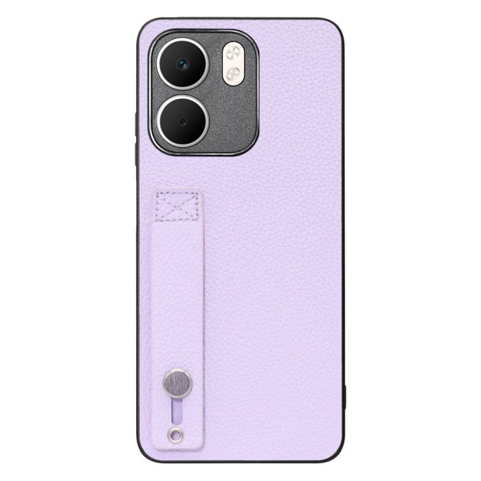 [ LOOF HOLD-SHELL ] OPPO A5x オッポ スマホケース 背面 ケース カバー ハードケース 背面ベルト 本革 ストラップホール [ OPPO A5x ]