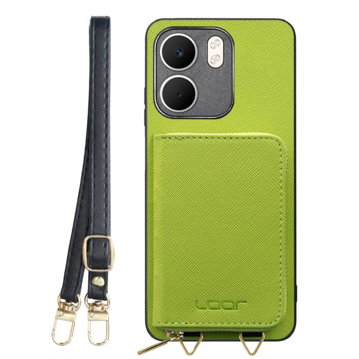 [ LOOF CASUAL-SHELL POUCH ] OPPO A5x オッポ ケース ショルダー スマホショルダー 背面 収納 ポーチ付き カバー スマホケース ストラップ レザー [ OPPO A5x 用 ]