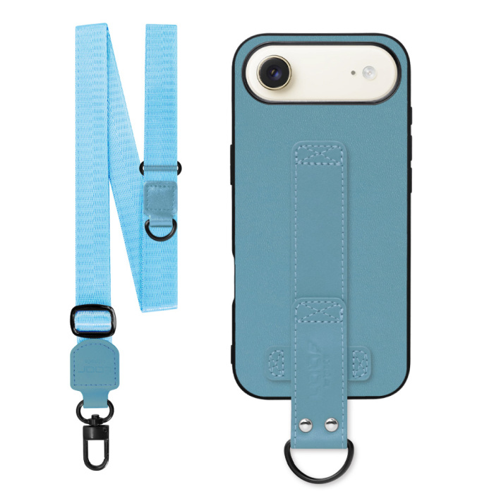 [ LOOF STRAP-SHELL (ロング+ Ver.) ] iPhone Air iPhone Air アイフォン エア iPhoneAir スマホケース 背面 ケース カバー ハードケース ショルダーベルト  本革 [ iPhone Air 用 ]