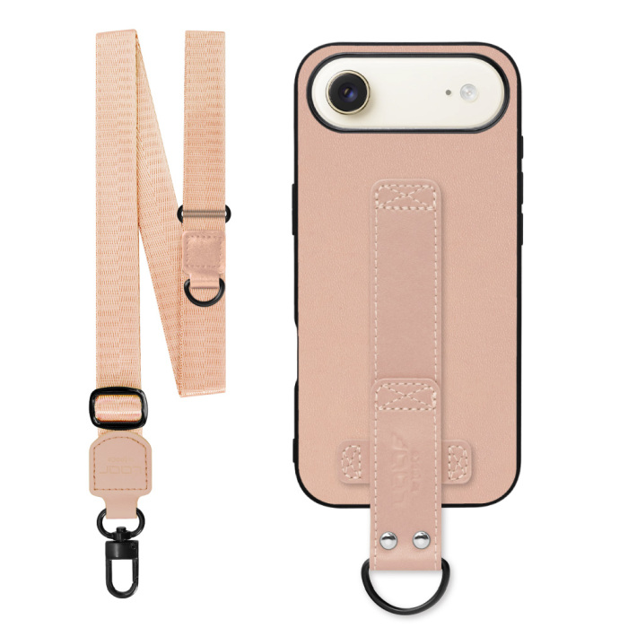 [ LOOF STRAP-SHELL (ロング+ Ver.) ] iPhone Air iPhone Air アイフォン エア iPhoneAir スマホケース 背面 ケース カバー ハードケース ショルダーベルト  本革 [ iPhone Air 用 ]