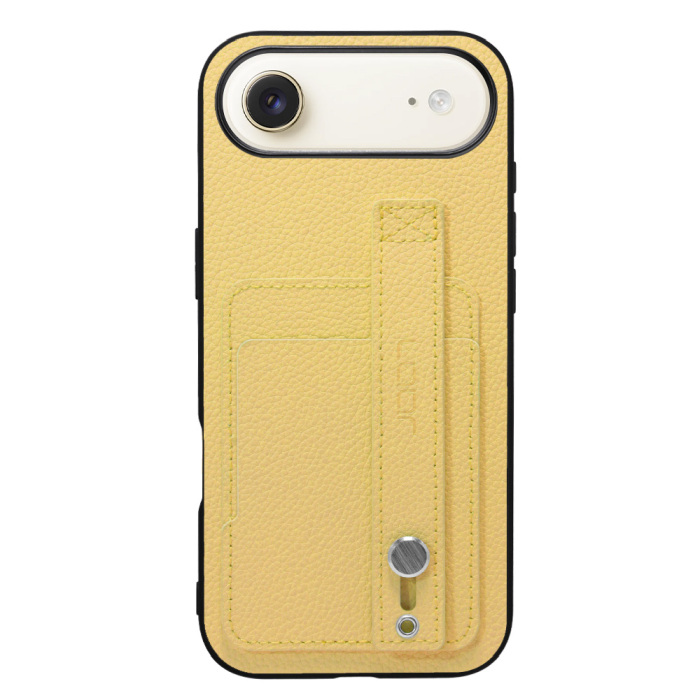 [ LOOF HOLD-SHELL CARD ] iPhone Air iPhone Air アイフォン エア iPhoneAir スマホケース 背面 ケース カバー ハードケース 背面ベルト カード入れ 本革 ストラップホール [ iPhone Air 用 ]