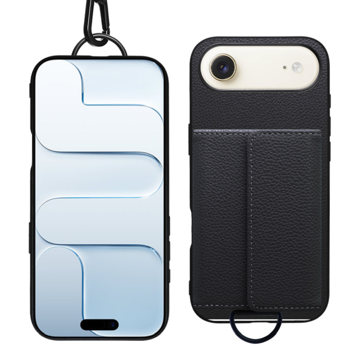 [ LOOF WALLET-SHELL ] iPhone Air iPhone Air アイフォン エア iPhoneAir  ケース カバー スマホケース ショルダー スマホショルダー 本革 背面収納 財布 カード入れ [ iPhone Air 用 ]