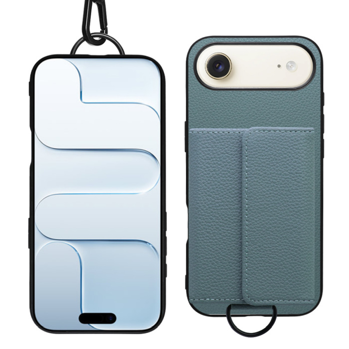 [ LOOF WALLET-SHELL ] iPhone Air iPhone Air アイフォン エア iPhoneAir  ケース カバー スマホケース ショルダー スマホショルダー 本革 背面収納 財布 カード入れ [ iPhone Air 用 ]