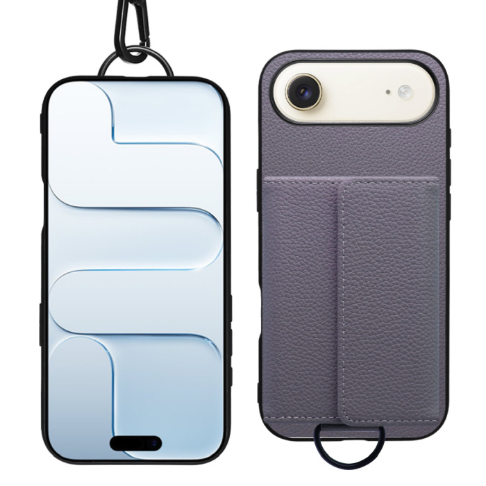 [ LOOF WALLET-SHELL ] iPhone Air iPhone Air アイフォン エア iPhoneAir  ケース カバー スマホケース ショルダー スマホショルダー 本革 背面収納 財布 カード入れ [ iPhone Air 用 ]