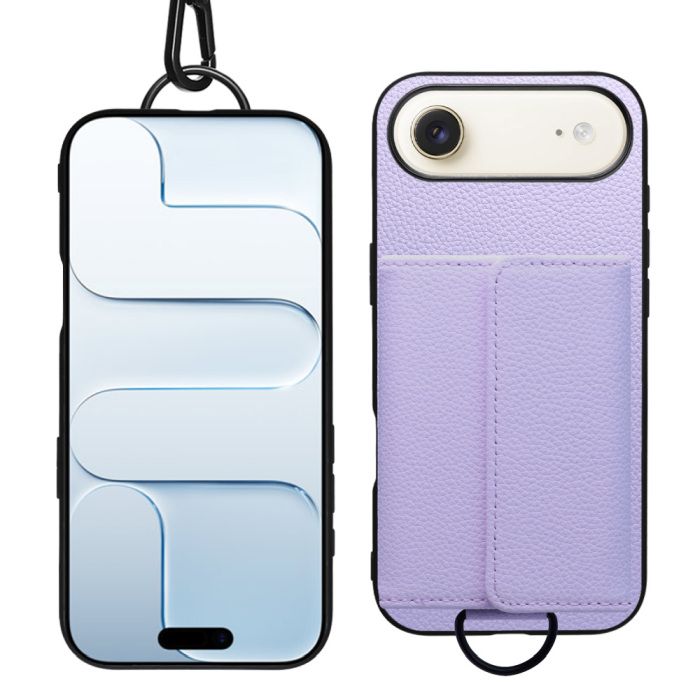 [ LOOF WALLET-SHELL ] iPhone Air iPhone Air アイフォン エア iPhoneAir  ケース カバー スマホケース ショルダー スマホショルダー 本革 背面収納 財布 カード入れ [ iPhone Air 用 ]