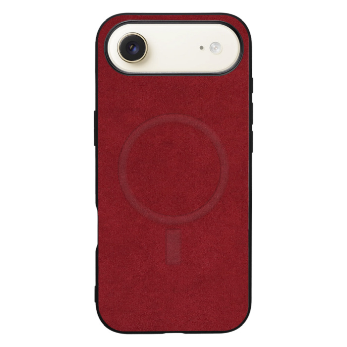 [ LOOF ALCANTARA-SHELL MagSafe対応 ] iPhone Air iPhone Air アイフォン エア iPhoneAir ケース カバー スマホケース アルカンターラ シンプル ストラップホール MagSafe対応 [ iPhone Air 用 ]