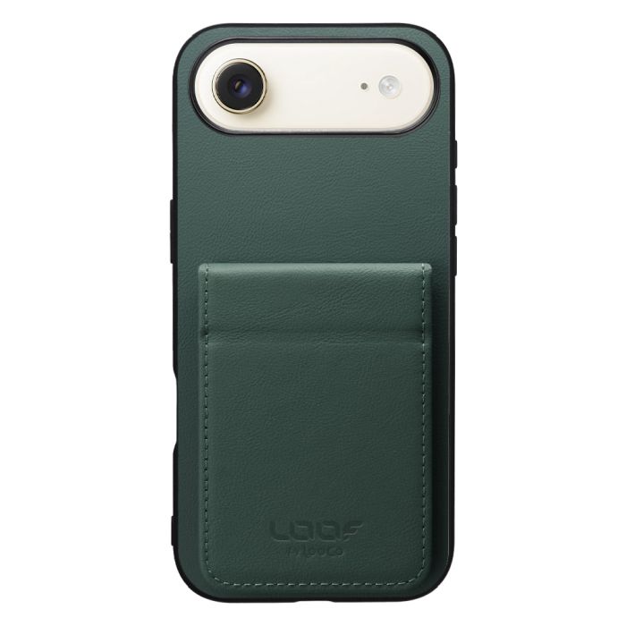 [ LOOF BASIC-SHELL SLIM CARD 2カード ] iPhone Air iPhone Air アイフォン エア iPhoneAir ケース 背面 カード収納 カード入れ カードポケット カバー スマホケース 薄型 大容量 本革 [ iPhone Air ]