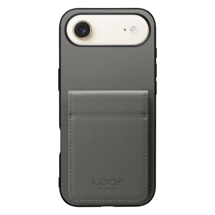 [ LOOF BASIC-SHELL SLIM CARD 2カード ] iPhone Air iPhone Air アイフォン エア iPhoneAir ケース 背面 カード収納 カード入れ カードポケット カバー スマホケース 薄型 大容量 本革 [ iPhone Air ]