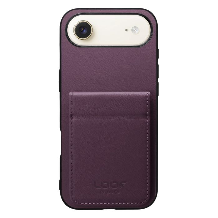 [ LOOF BASIC-SHELL SLIM CARD 2カード ] iPhone Air iPhone Air アイフォン エア iPhoneAir ケース 背面 カード収納 カード入れ カードポケット カバー スマホケース 薄型 大容量 本革 [ iPhone Air ]