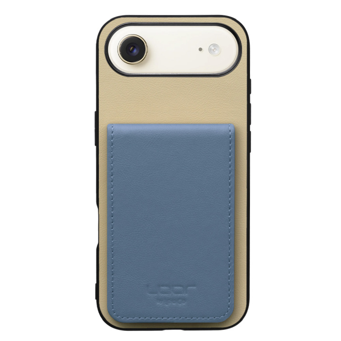 [ LOOF BASIC-SHELL SLIM CARD 4カード ] iPhone Air iPhone Air アイフォン エア iPhoneAir ケース 背面 カード収納 カード入れ カードポケット カバー スマホケース 薄型 大容量 本革 [ iPhone Air 用 ]