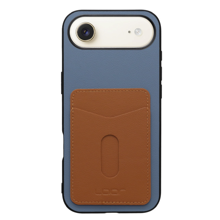 [ LOOF PASS-SHELL (LEATHER Ver.) スライド ] iPhone Air iPhone Air アイフォン エア iPhoneAir スマホケース 背面 ケース カバー ハードケース カード収納 カードホルダー ストラップホール [ iPhone Air 用 ]