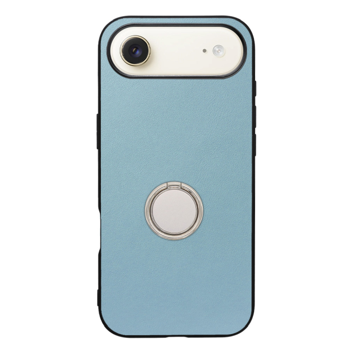 [ LOOF RING-SHELL (シンプル Ver.) ] iPhone Air iPhone Air アイフォン エア iPhoneAir スマホケース 背面 ケース カバー ハードケース スマホリング リング付き 本革 ストラップホール [ iPhone Air 用 ]
