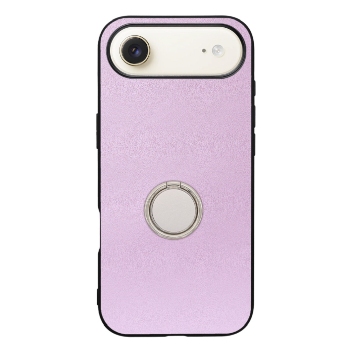 [ LOOF RING-SHELL (シンプル Ver.) ] iPhone Air iPhone Air アイフォン エア iPhoneAir スマホケース 背面 ケース カバー ハードケース スマホリング リング付き 本革 ストラップホール [ iPhone Air 用 ]