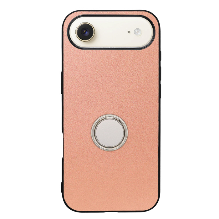 [ LOOF RING-SHELL (シンプル Ver.) ] iPhone Air iPhone Air アイフォン エア iPhoneAir スマホケース 背面 ケース カバー ハードケース スマホリング リング付き 本革 ストラップホール [ iPhone Air 用 ]