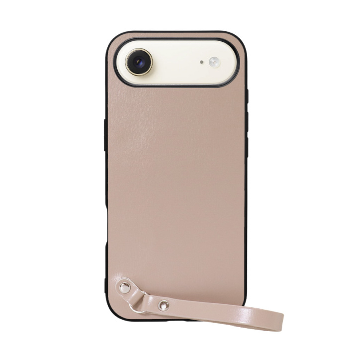 [ LOOF MACARON-SHELL ] iPhone Air iPhone Air アイフォン エア iPhoneAir スマホケース 背面 ケース カバー ハードケース ストラップ付き 本革 ストラップホール [ iPhone Air 用 ]