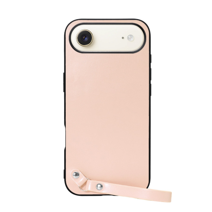 [ LOOF MACARON-SHELL ] iPhone Air iPhone Air アイフォン エア iPhoneAir スマホケース 背面 ケース カバー ハードケース ストラップ付き 本革 ストラップホール [ iPhone Air 用 ]