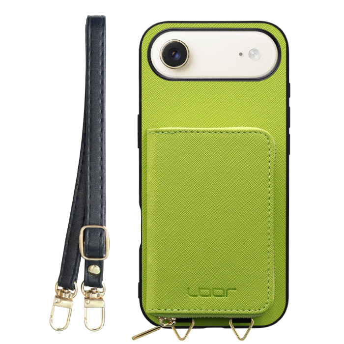 [ LOOF CASUAL-SHELL POUCH ] iPhone Air iPhone Air アイフォン エア iPhoneAir ケース ショルダー スマホショルダー 背面 収納 ポーチ付き カバー スマホケース ストラップ レザー [ iPhone Air 用 ]