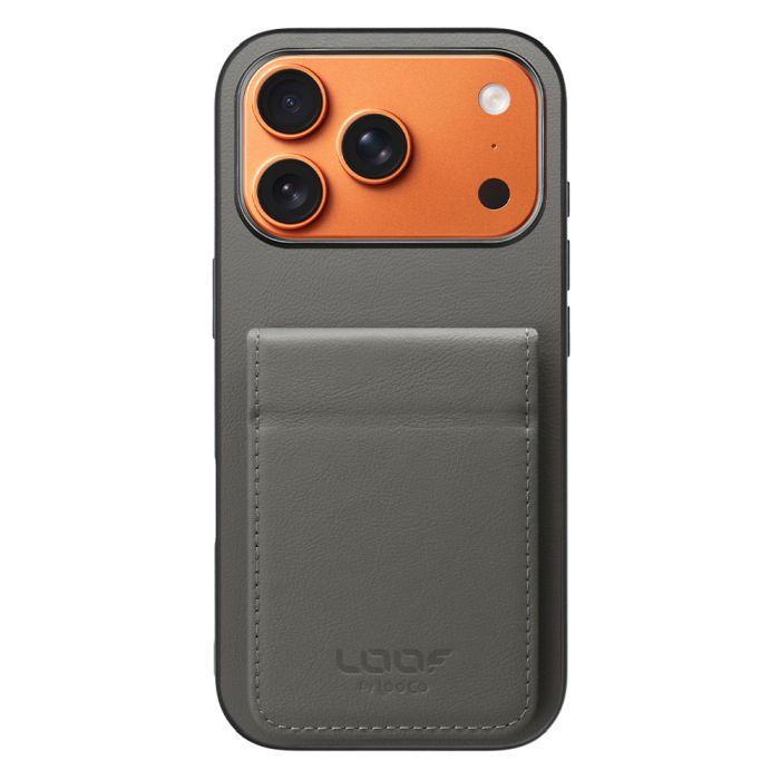 [ LOOF BASIC-SHELL SLIM CARD 2カード ] iPhone 17 Pro iPhone17 Pro アイフォン17 プロ ケース 背面 カード収納 カード入れ カードポケット カバー スマホケース 薄型 大容量 本革 [ iPhone 17 Pro ]