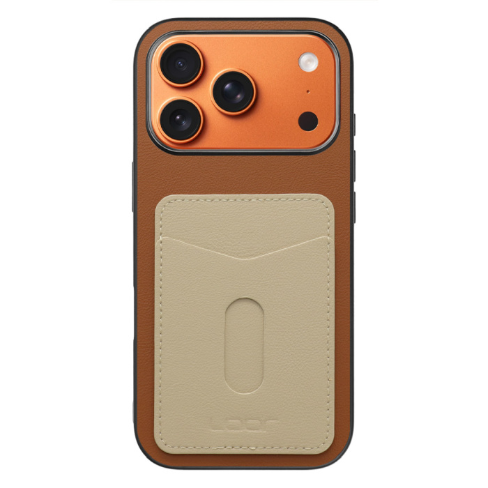[ LOOF PASS-SHELL (LEATHER Ver.) スライド ] iPhone 17 Pro iPhone17 Pro アイフォン17 プロ スマホケース 背面 ケース カバー ハードケース カード収納 カードホルダー ストラップホール [ iPhone 17 Pro 用 ]