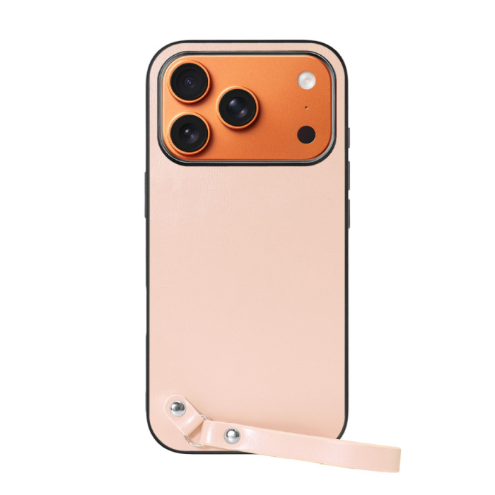 [ LOOF MACARON-SHELL ] iPhone 17 Pro iPhone17 Pro アイフォン17 プロ スマホケース 背面 ケース カバー ハードケース ストラップ付き 本革 ストラップホール [ iPhone 17 Pro 用 ]
