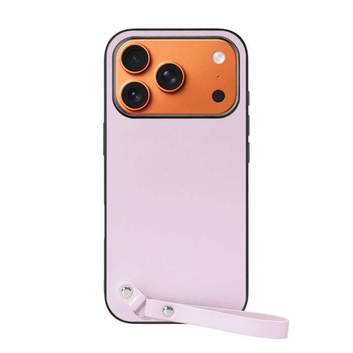 [ LOOF MACARON-SHELL ] iPhone 17 Pro iPhone17 Pro アイフォン17 プロ スマホケース 背面 ケース カバー ハードケース ストラップ付き 本革 ストラップホール [ iPhone 17 Pro 用 ]