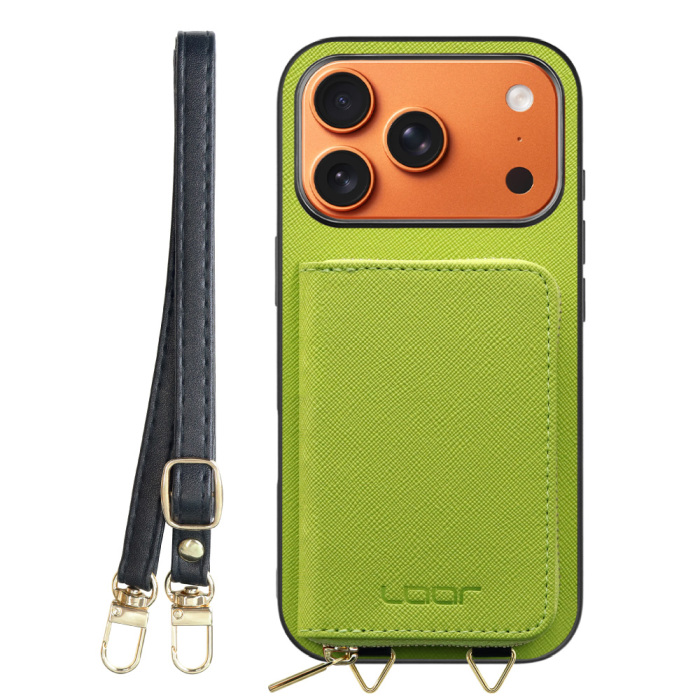 [ LOOF CASUAL-SHELL POUCH ] iPhone 17 Pro iPhone17 Pro アイフォン17 プロ ケース ショルダー スマホショルダー 背面 収納 ポーチ付き カバー スマホケース ストラップ レザー [ iPhone 17 Pro 用 ]
