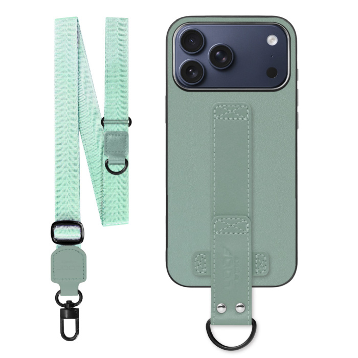 [ LOOF STRAP-SHELL (ロング+ Ver.) ] iPhone 17 Pro Max iPhone17 Pro Max アイフォン17 プロ マックス スマホケース 背面 ケース カバー ハードケース ショルダーベルト  本革 [ iPhone 17 Pro Max 用 ]