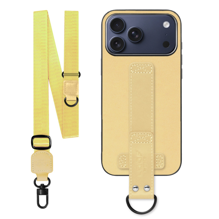 [ LOOF STRAP-SHELL (ロング+ Ver.) ] iPhone 17 Pro Max iPhone17 Pro Max アイフォン17 プロ マックス スマホケース 背面 ケース カバー ハードケース ショルダーベルト  本革 [ iPhone 17 Pro Max 用 ]
