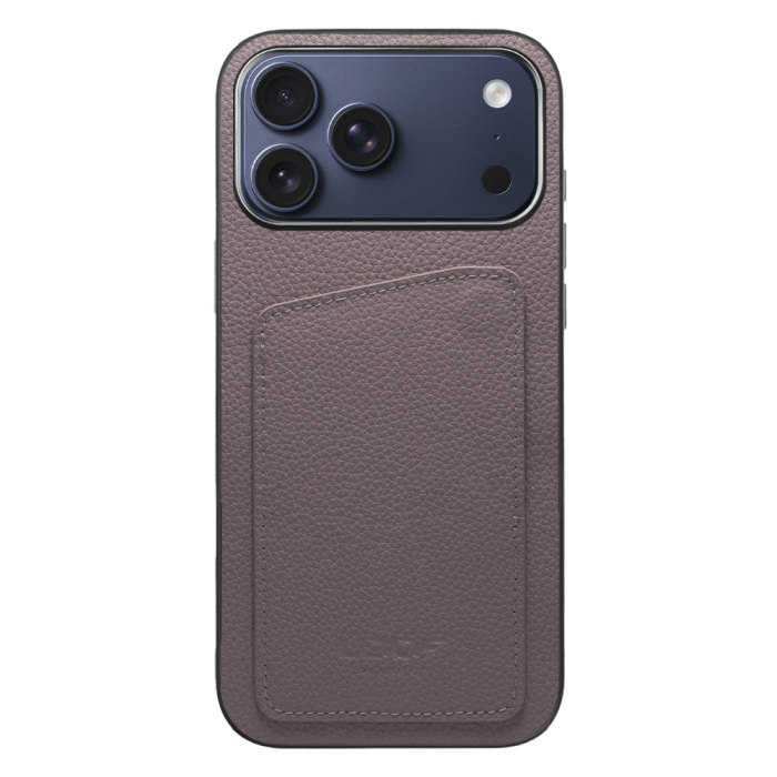 [ LOOF INVISIBLE CARD CASE-SHELL ] iPhone 17 Pro Max iPhone17 Pro Max アイフォン17 プロ マックス スマホケース 背面 ケース カバー 本革 見えない収納 カード 見えない 落ちない マグネット [ iPhone 17 Pro Max 用 ]