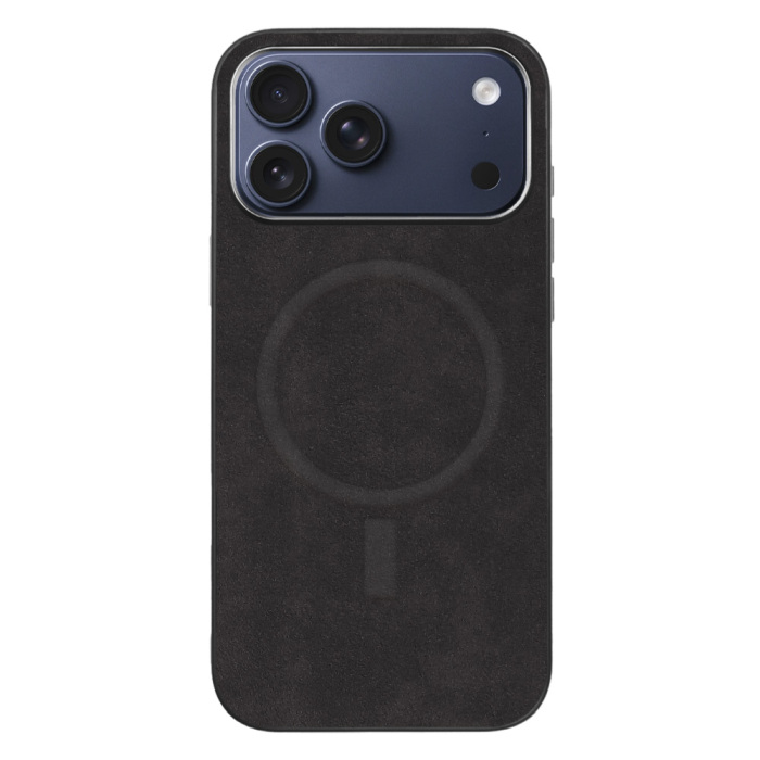 [ LOOF ALCANTARA-SHELL MagSafe対応 ] iPhone 17 Pro Max iPhone17 Pro Max アイフォン17 プロ マックス ケース カバー スマホケース アルカンターラ シンプル ストラップホール MagSafe対応 [ iPhone 17 Pro Max 用 ]