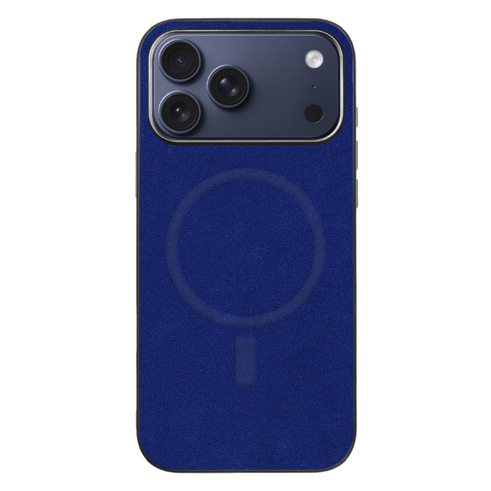 [ LOOF ALCANTARA-SHELL MagSafe対応 ] iPhone 17 Pro Max iPhone17 Pro Max アイフォン17 プロ マックス ケース カバー スマホケース アルカンターラ シンプル ストラップホール MagSafe対応 [ iPhone 17 Pro Max 用 ]