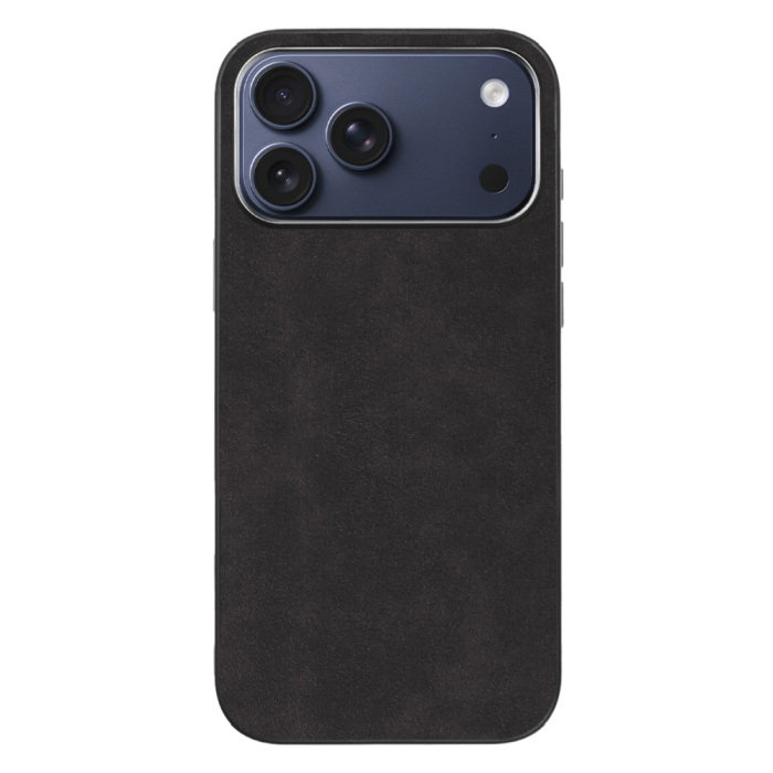 [ LOOF ALCANTARA-SHELL ] iPhone 17 Pro Max iPhone17 Pro Max アイフォン17 プロ マックス ケース カバー スマホケース アルカンターラ シンプル ストラップホール [ iPhone 17 Pro Max 用 ]