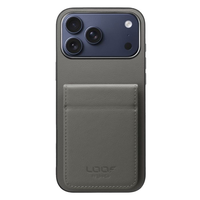 [ LOOF BASIC-SHELL SLIM CARD 2カード ] iPhone 17 Pro Max iPhone17 Pro Max アイフォン17 プロ マックス ケース 背面 カード収納 カード入れ カードポケット カバー スマホケース 薄型 大容量 本革 [ iPhone 17 Pro Max ]