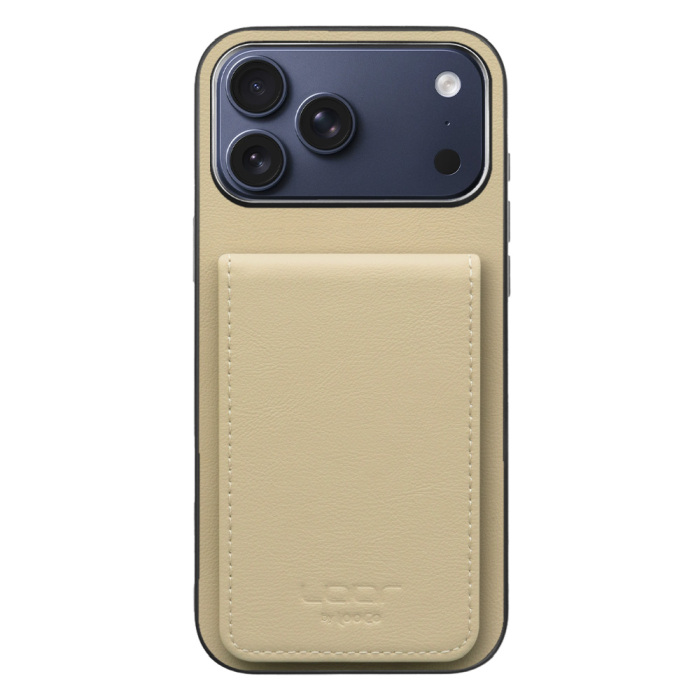 [ LOOF BASIC-SHELL SLIM CARD 4カード ] iPhone 17 Pro Max iPhone17 Pro Max アイフォン17 プロ マックス ケース 背面 カード収納 カード入れ カードポケット カバー スマホケース 薄型 大容量 本革 [ iPhone 17 Pro Max 用 ]