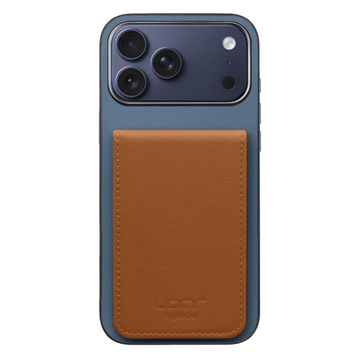 [ LOOF BASIC-SHELL SLIM CARD 4カード ] iPhone 17 Pro Max iPhone17 Pro Max アイフォン17 プロ マックス ケース 背面 カード収納 カード入れ カードポケット カバー スマホケース 薄型 大容量 本革 [ iPhone 17 Pro Max 用 ]