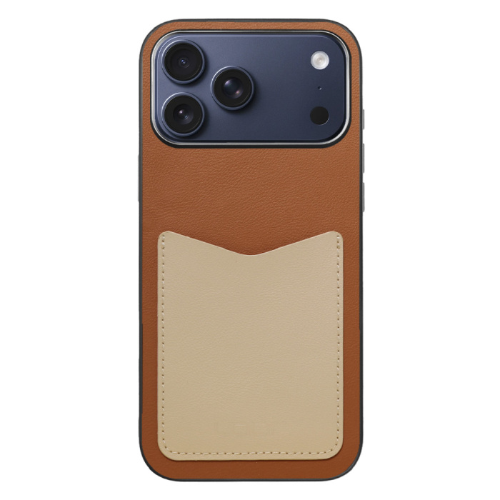 [ LOOF PASS-SHELL (LEATHER Ver.) ] iPhone 17 Pro Max iPhone17 Pro Max アイフォン17 プロ マックス スマホケース 背面 ケース カバー ハードケース カード収納 カードホルダー ストラップホール [ iPhone 17 Pro Max 用 ]