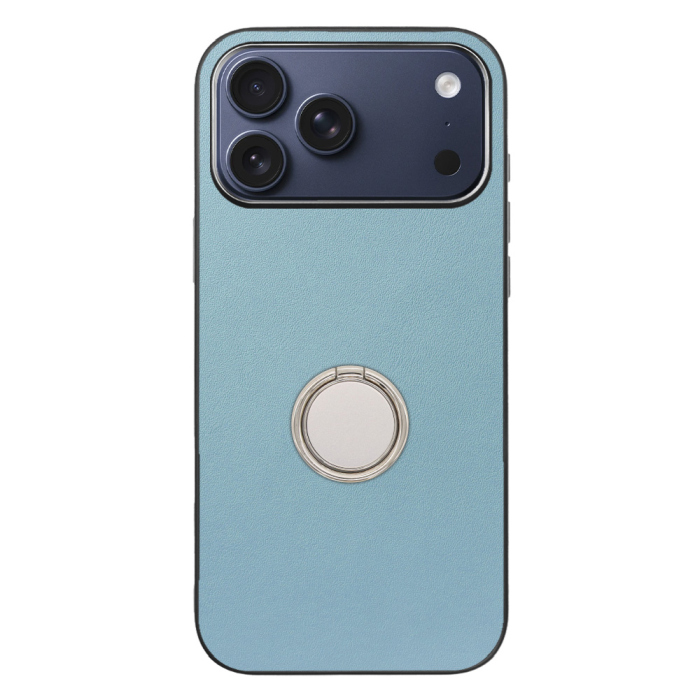 [ LOOF RING-SHELL (シンプル Ver.) ] iPhone 17 Pro Max iPhone17 Pro Max アイフォン17 プロ マックス スマホケース 背面 ケース カバー ハードケース スマホリング リング付き 本革 ストラップホール [ iPhone 17 Pro Max 用 ]