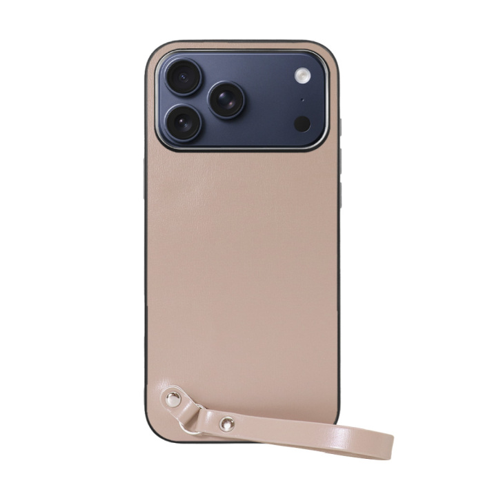 [ LOOF MACARON-SHELL ] iPhone 17 Pro Max iPhone17 Pro Max アイフォン17 プロ マックス スマホケース 背面 ケース カバー ハードケース ストラップ付き 本革 ストラップホール [ iPhone 17 Pro Max 用 ]