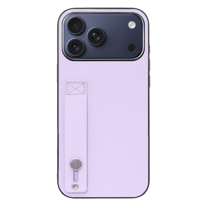 [ LOOF HOLD-SHELL ] iPhone 17 Pro Max iPhone17 Pro Max アイフォン17 プロ マックス スマホケース 背面 ケース カバー ハードケース 背面ベルト 本革 ストラップホール [ iPhone 17 Pro Max 用 ]