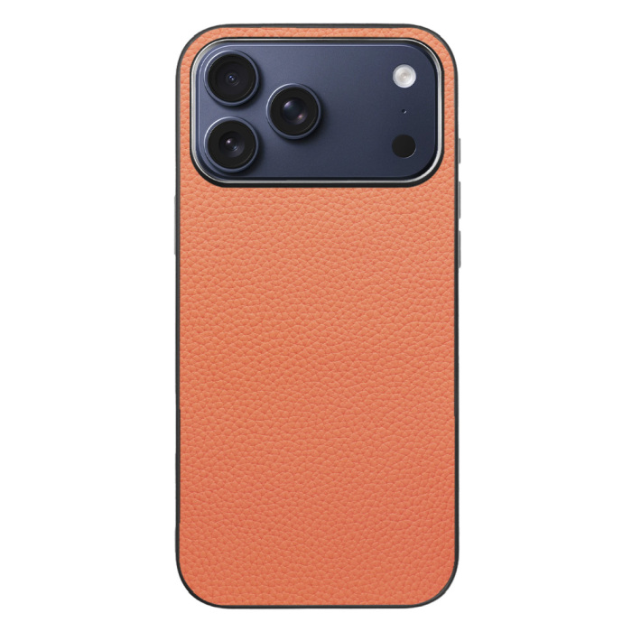 [ LOOF LUXURY-SHELL ] iPhone 17 Pro Max iPhone17 Pro Max アイフォン17 プロ マックス スマホケース 背面 ケース カバー ハードケース 本革 ストラップホール [ iPhone 17 Pro Max 用 ]