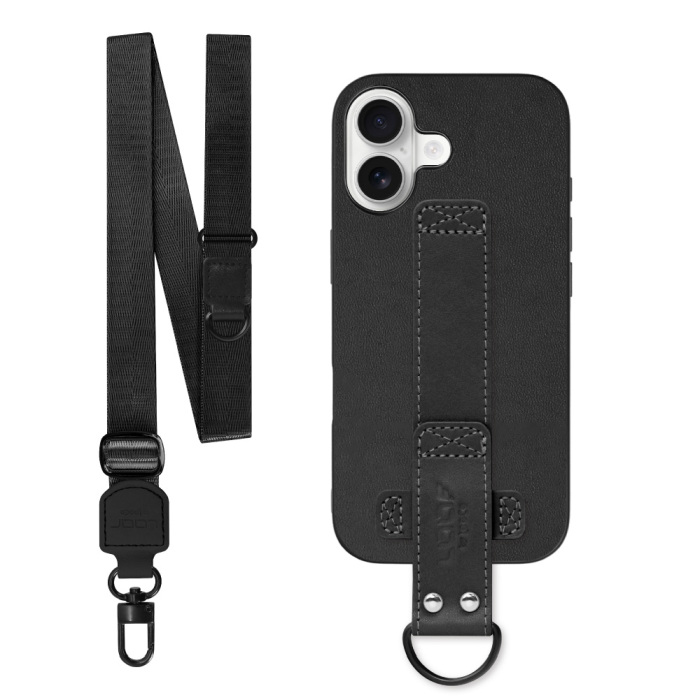 [ LOOF STRAP-SHELL (ロング+ Ver.) ] iPhone 17 iPhone17 アイフォン17 iPhone 17 アイフォン 17 スマホケース 背面 ケース カバー ハードケース ショルダーベルト  本革 [ iPhone 17 用 ]