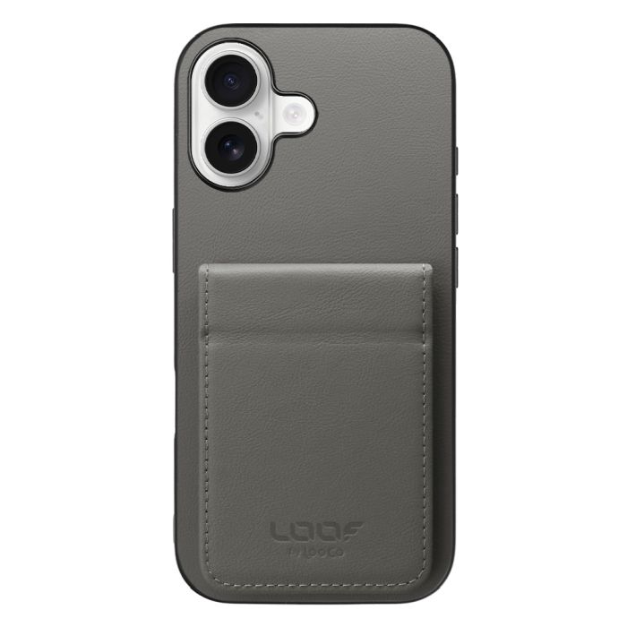 [ LOOF BASIC-SHELL SLIM CARD 2カード ] iPhone 17 iPhone17 アイフォン17 iPhone 17 アイフォン 17 ケース 背面 カード収納 カード入れ カードポケット カバー スマホケース 薄型 大容量 本革 [ iPhone 17 ]