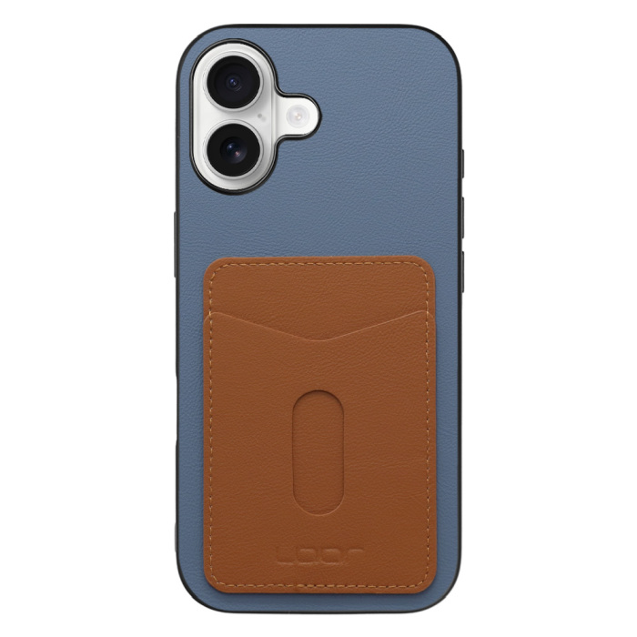 [ LOOF PASS-SHELL (LEATHER Ver.) スライド ] iPhone 17 iPhone17 アイフォン17 iPhone 17 アイフォン 17 スマホケース 背面 ケース カバー ハードケース カード収納 カードホルダー ストラップホール [ iPhone 17 用 ]