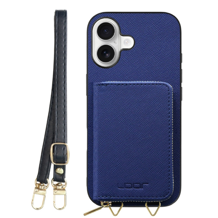 [ LOOF CASUAL-SHELL POUCH ] iPhone 17 iPhone17 アイフォン17 iPhone 17 アイフォン 17 ケース ショルダー スマホショルダー 背面 収納 ポーチ付き カバー スマホケース ストラップ レザー [ iPhone 17 用 ]