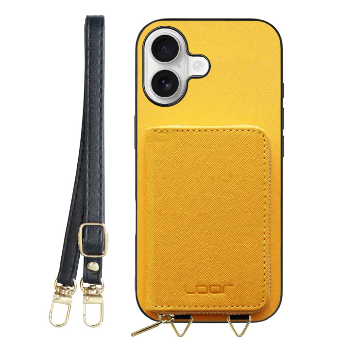 [ LOOF CASUAL-SHELL POUCH ] iPhone 17 iPhone17 アイフォン17 iPhone 17 アイフォン 17 ケース ショルダー スマホショルダー 背面 収納 ポーチ付き カバー スマホケース ストラップ レザー [ iPhone 17 用 ]