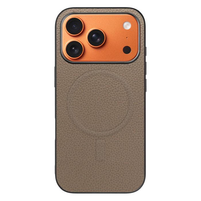 [ LOOF LUXURY-SHELL MagSafe対応 ] iPhone 17 Pro iPhone17 Pro アイフォン17 プロ スマホケース 背面 ケース カバー ハードケース 本革 ストラップホール  MagSafe対応 [ iPhone 17 Pro 用 ]