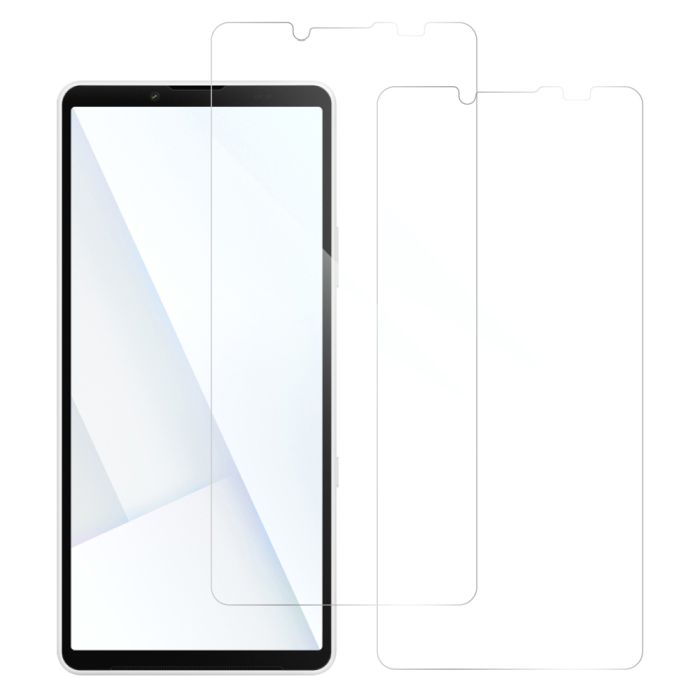 [2枚入り] LOOF 強化ソフトフィルム Xperia 10 VII エクスペリア XQ-FE44 保護フィルム クリア/マット/ブルーライトカット/覗き見防止  簡単貼り付け 画面保護 ソフトフィルム 気泡なし 傷防止 割れ防止 [ Xperia 10 VII 用 ]