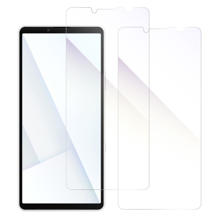 [2枚入り] LOOF 強化ソフトフィルム Xperia 10 VII エクスペリア XQ-FE44 保護フィルム クリア/マット/ブルーライトカット/覗き見防止  簡単貼り付け 画面保護 ソフトフィルム 気泡なし 傷防止 割れ防止 [ Xperia 10 VII 用 ]